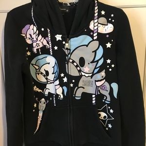 TokiDoki Space Out Unicorn Hoodie (M)
